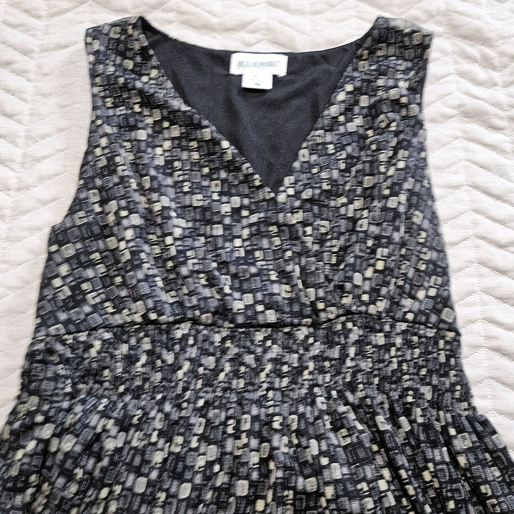 Motherhood Maternity Geometric Popover Babydoll Whimsigoth Fairy Dress Size S - Picture 10 of 12